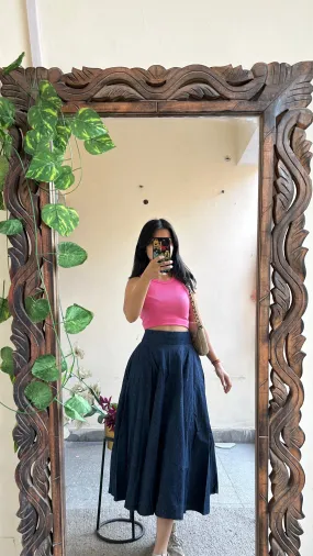 01)Korean skirt waist:30/l:30