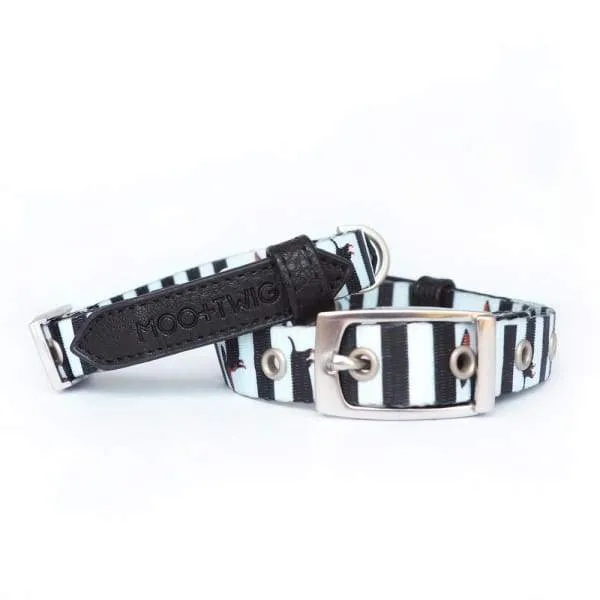 [15% OFF] Moo   Twig Vegan Leather The Frankie Dog Collar