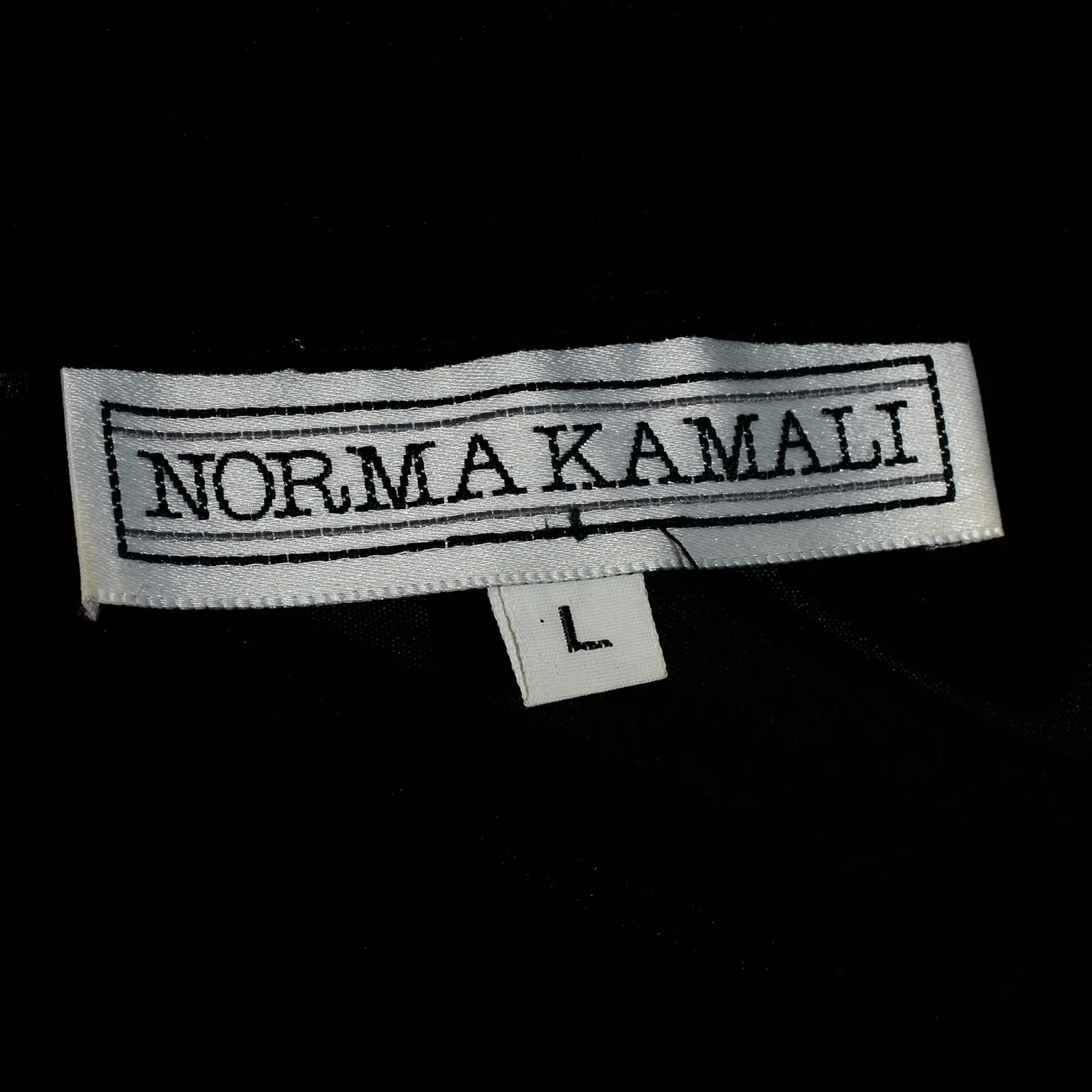 1980s Norma Kamali Black Velvet Sweatshirt Style Oversized Dress