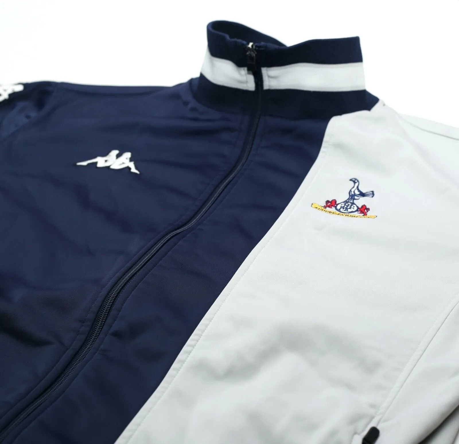 2005/06 Tottenham Hotspur Vintage Kappa Football Track Top Jacket (L/XL)
