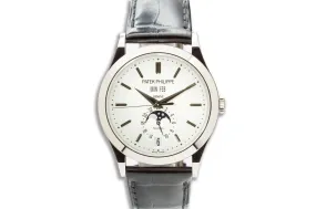 2019 Patek Philippe 5396G-011 Opaline Tiffany Dial Annual Calendar Box, Papers, Travel Case