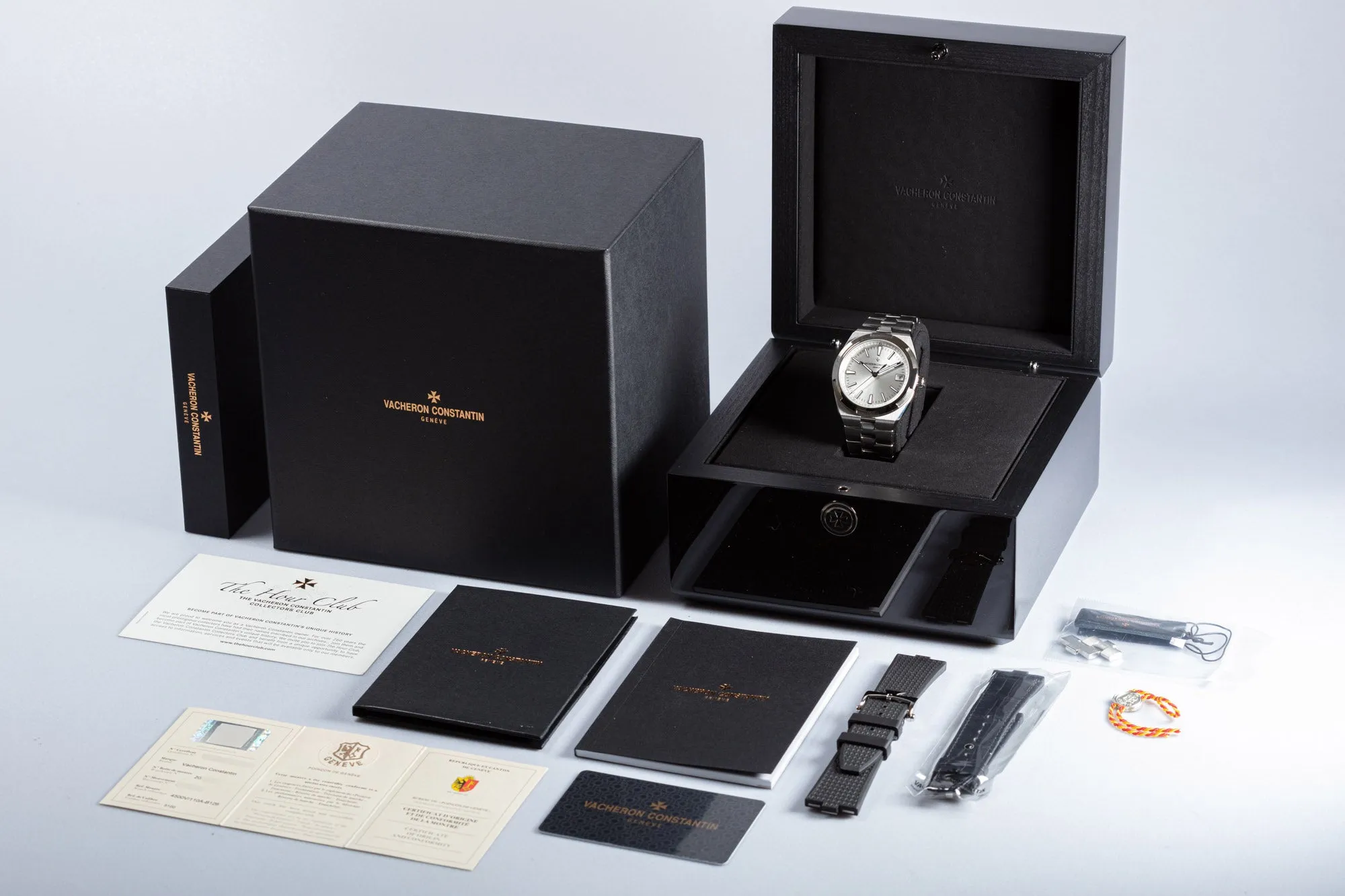 2021 Vacheron Constantin 4500V/110A-B126 Box Card Straps.