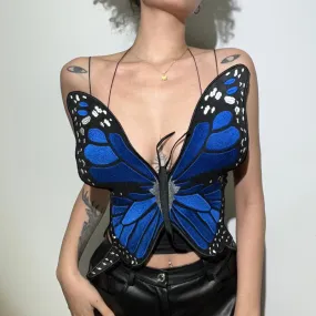 21 BUTTERFLY Crop Top