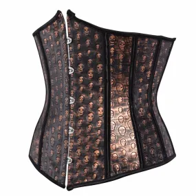 21 SKULL Corset