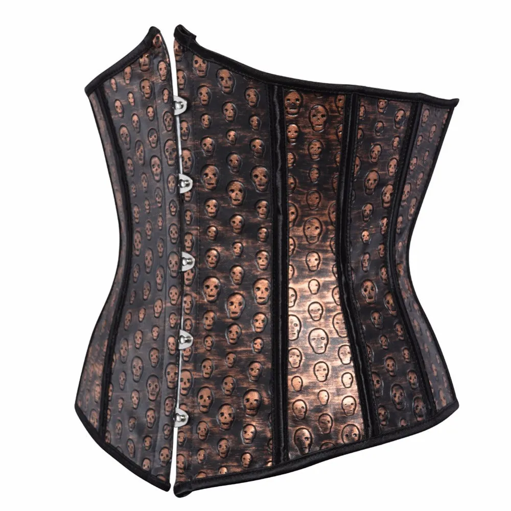 21 SKULL Corset