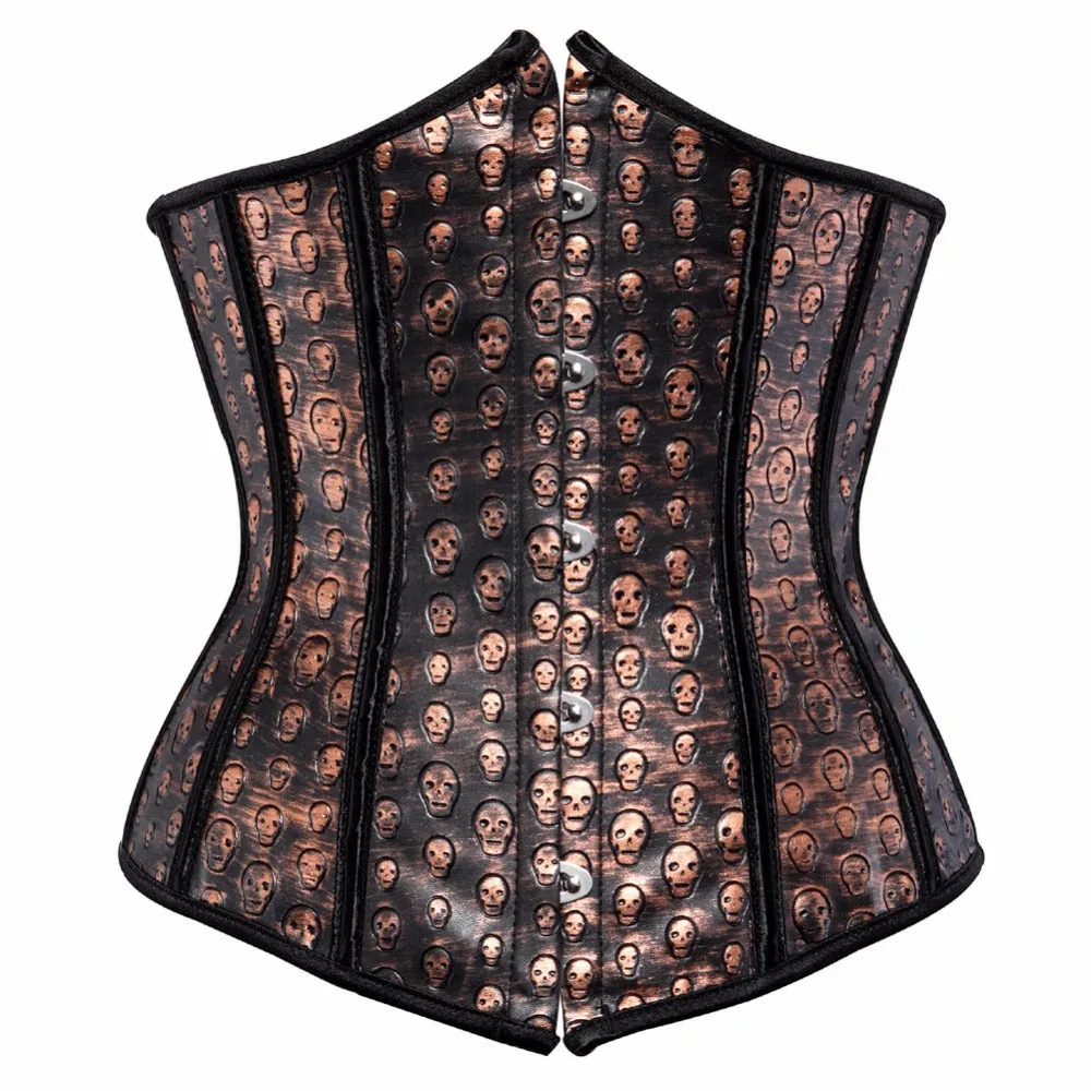 21 SKULL Corset