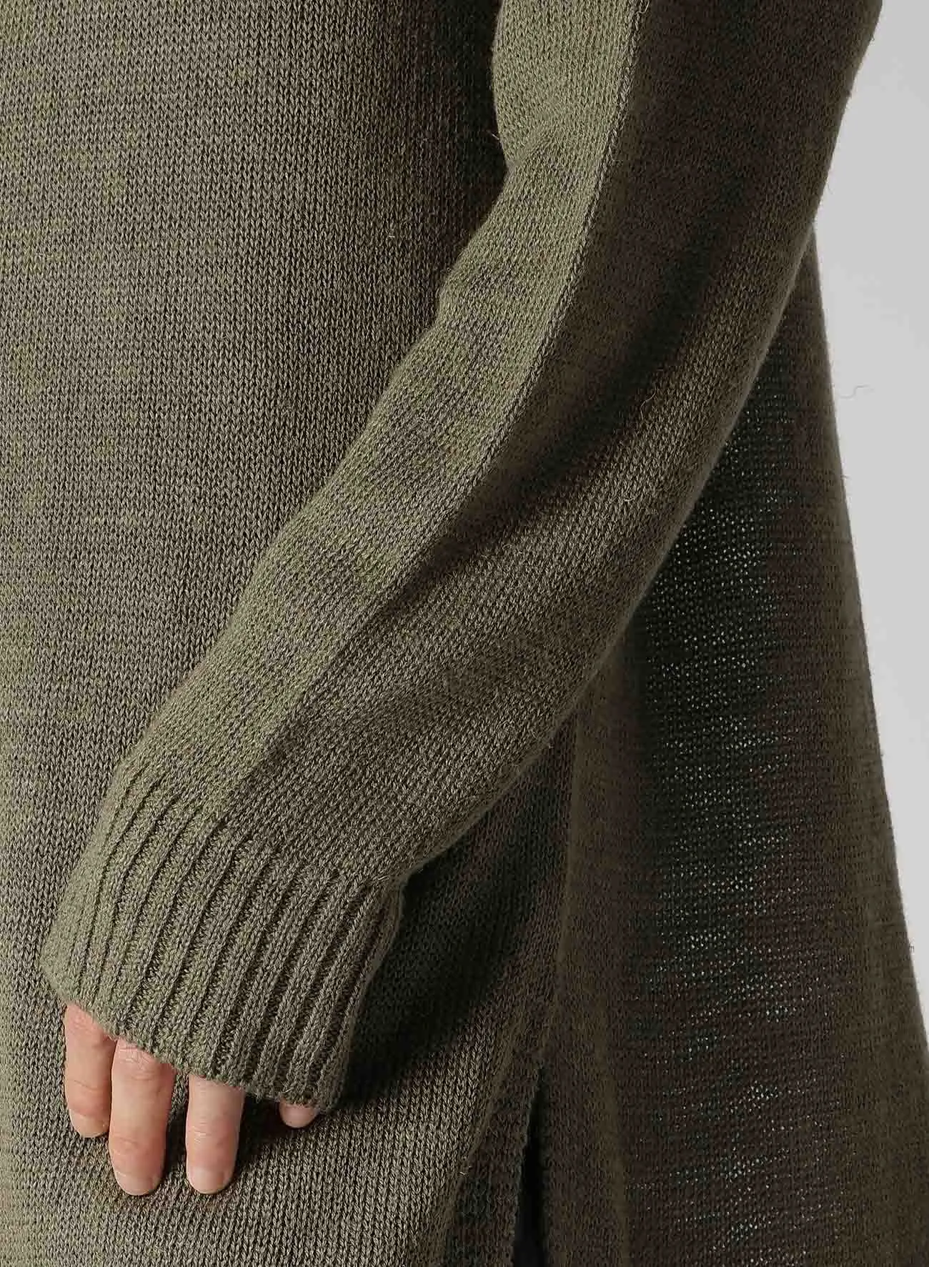 ACRYLIC HEMP HENRY LONG PULLOVER