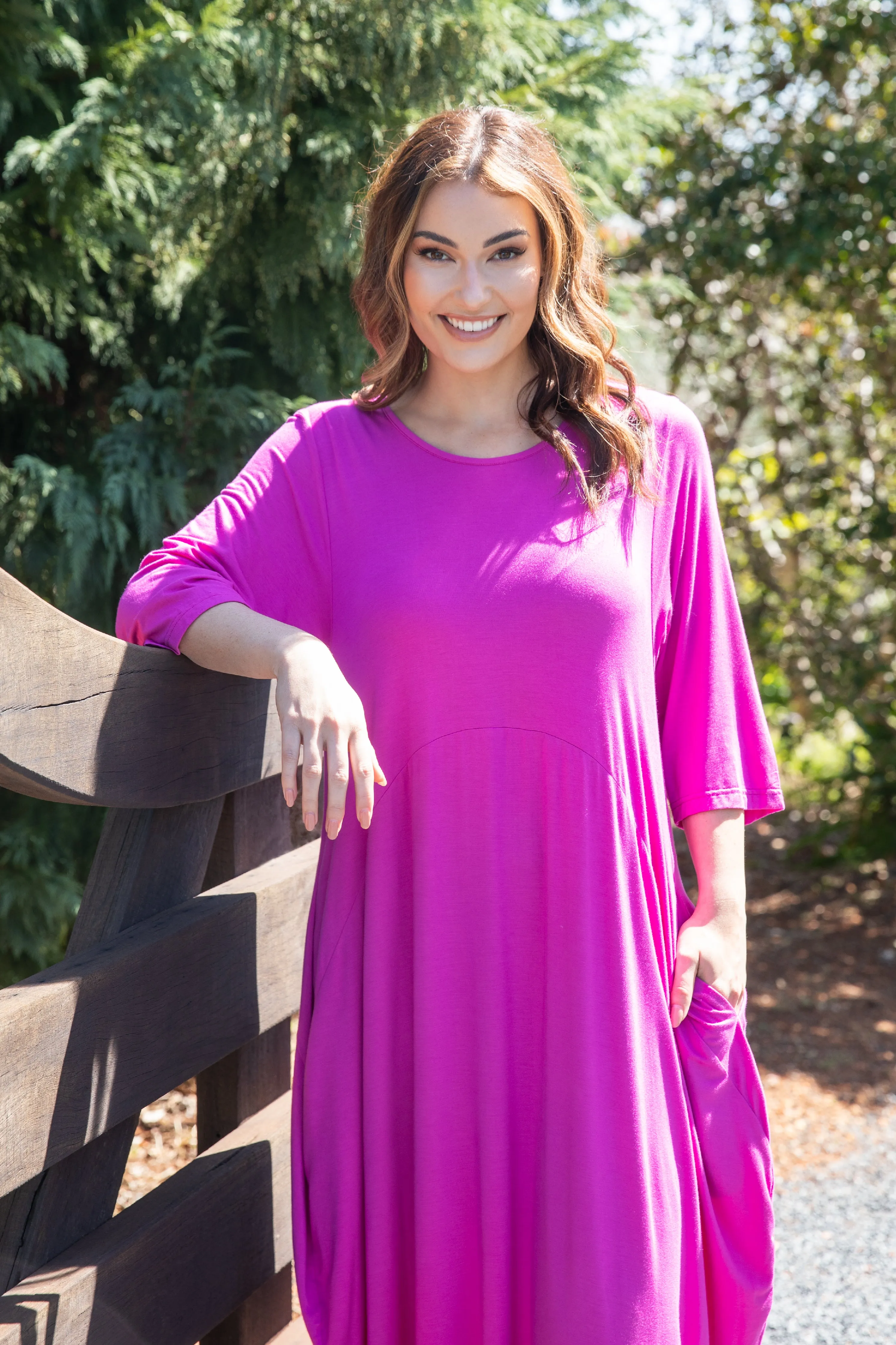 Alviva Dress | Plum Pink | FINAL SALE