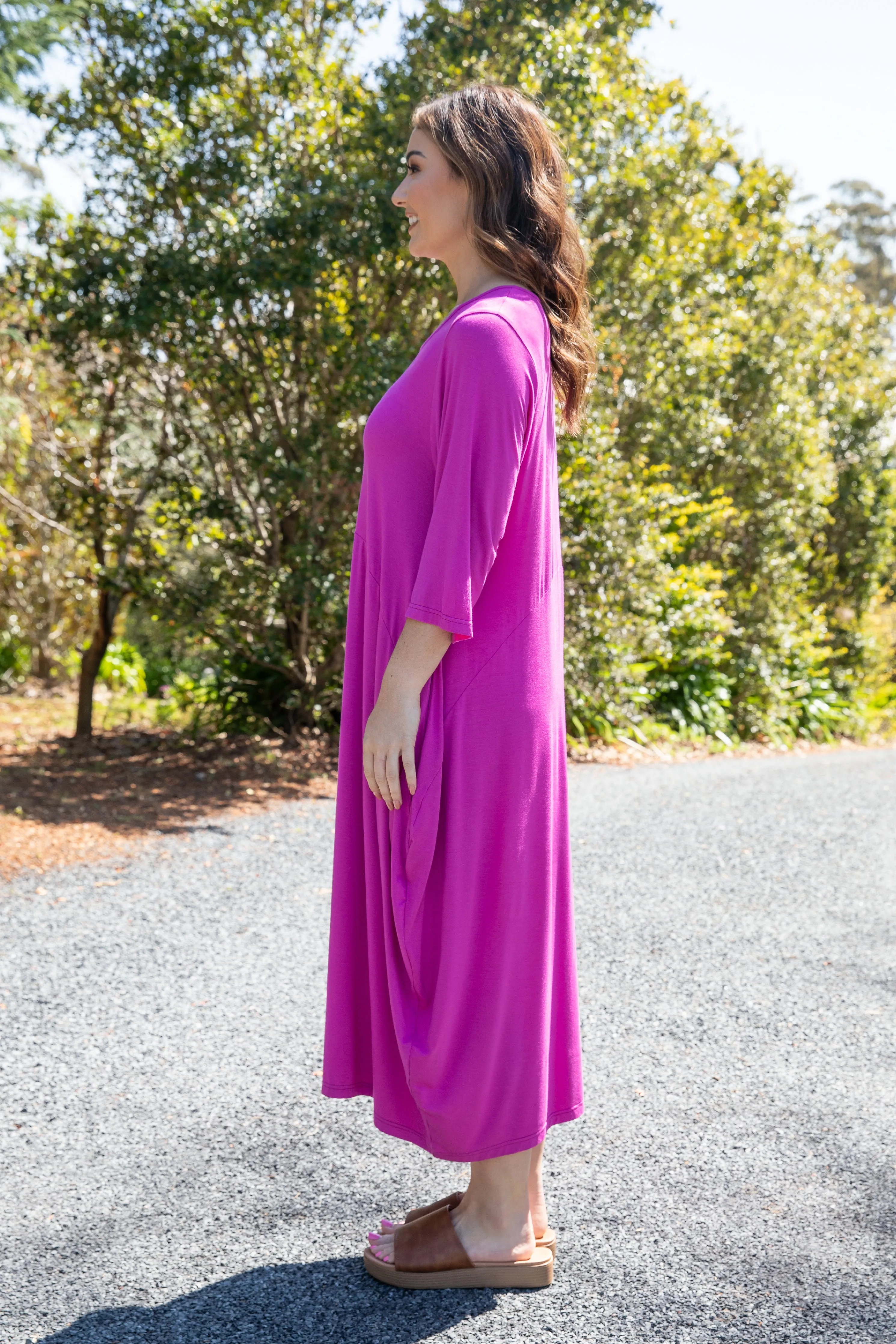 Alviva Dress | Plum Pink | FINAL SALE