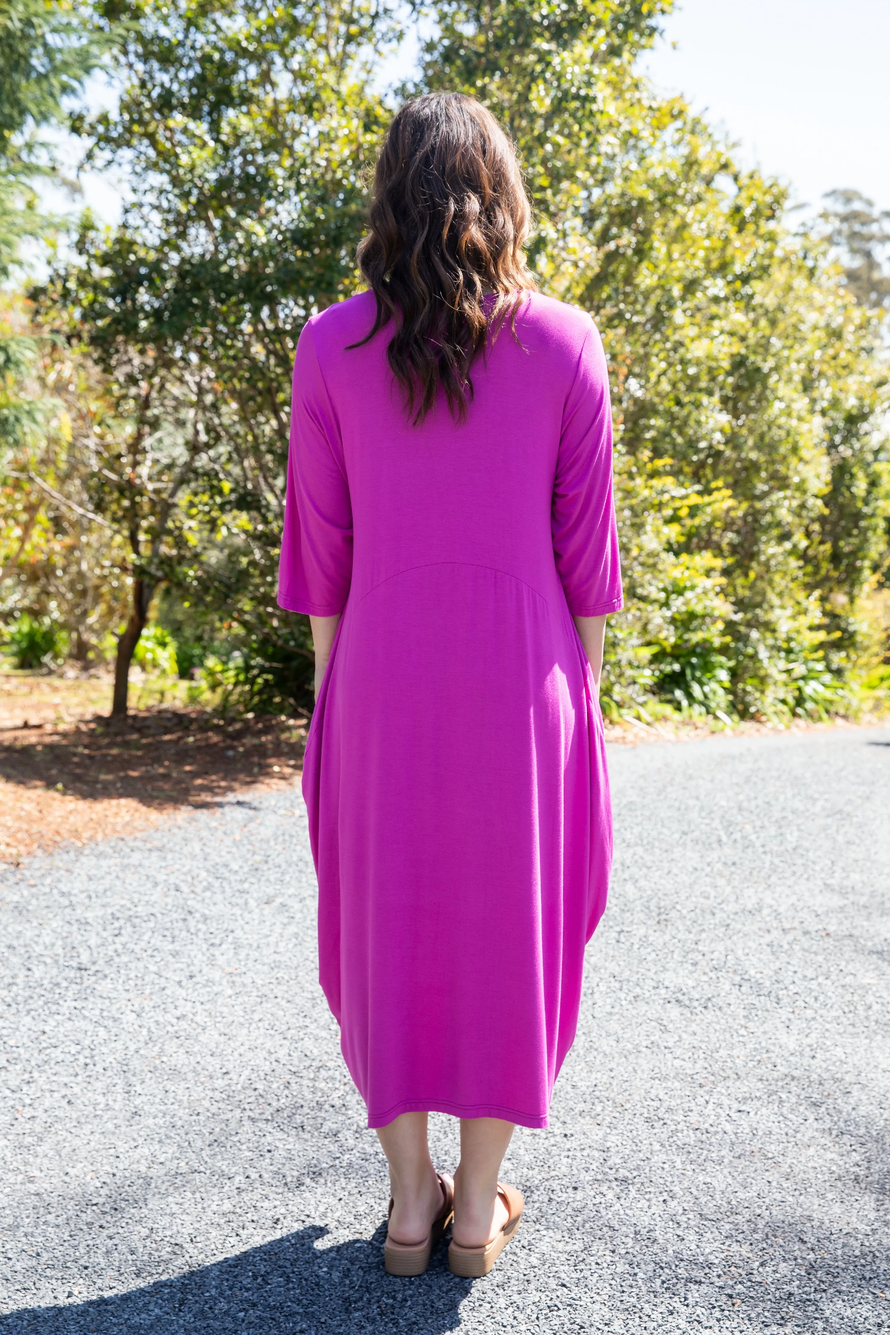 Alviva Dress | Plum Pink | FINAL SALE