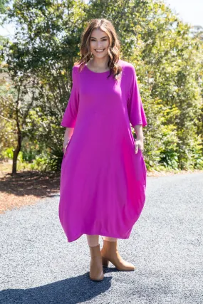 Alviva Dress | Plum Pink | FINAL SALE