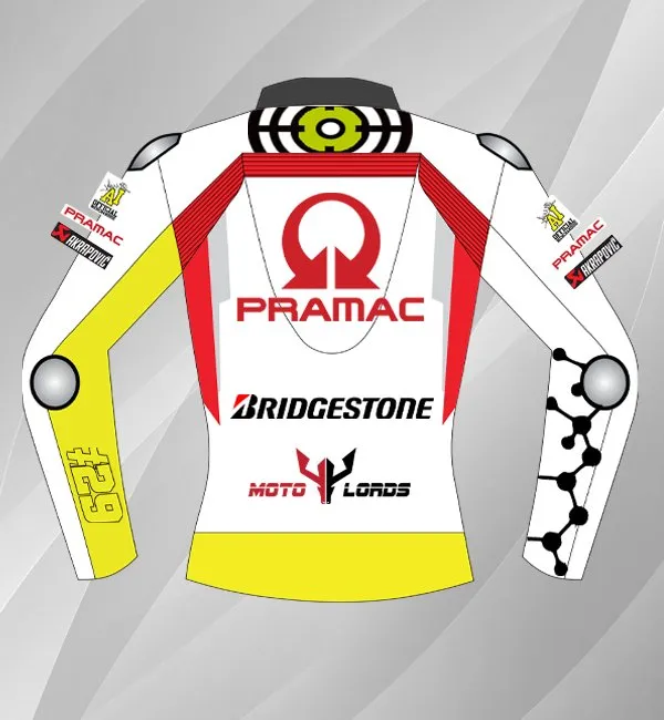 Andrea Iannone 2014 Pramac Ducati MotoGP Leather Jacket