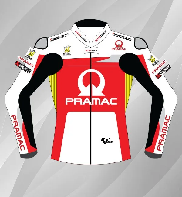 Andrea Iannone 2014 Pramac Ducati MotoGP Leather Jacket
