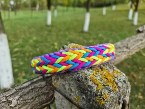 Arrow braid Dog collar