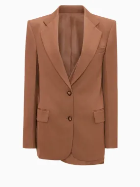 Asymmetric double layer jacket