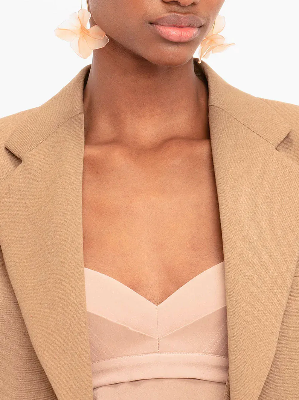 Asymmetric double layer jacket