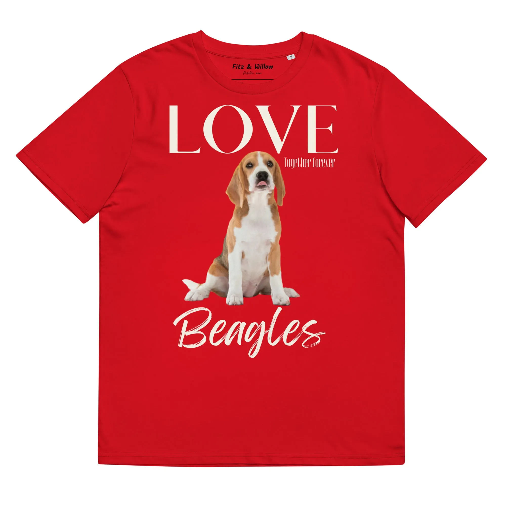 Beagle lovers organic t-shirt