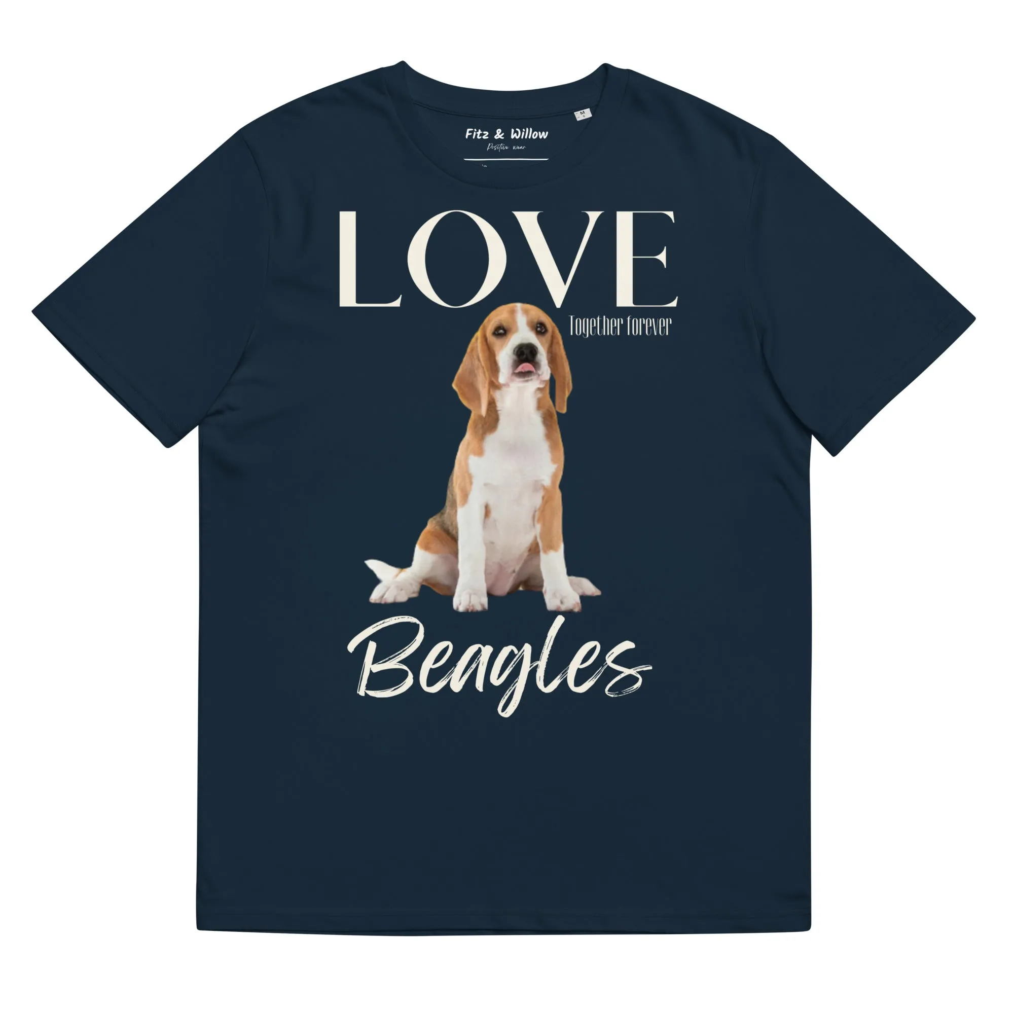 Beagle lovers organic t-shirt