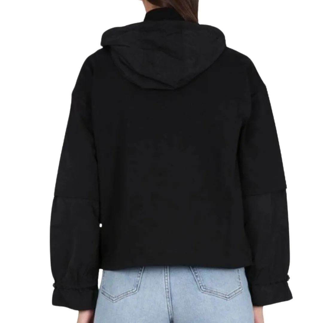 Belstaff Torque Black Zip-Up Sweatshirt