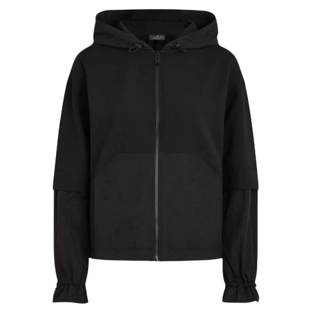Belstaff Torque Black Zip-Up Sweatshirt