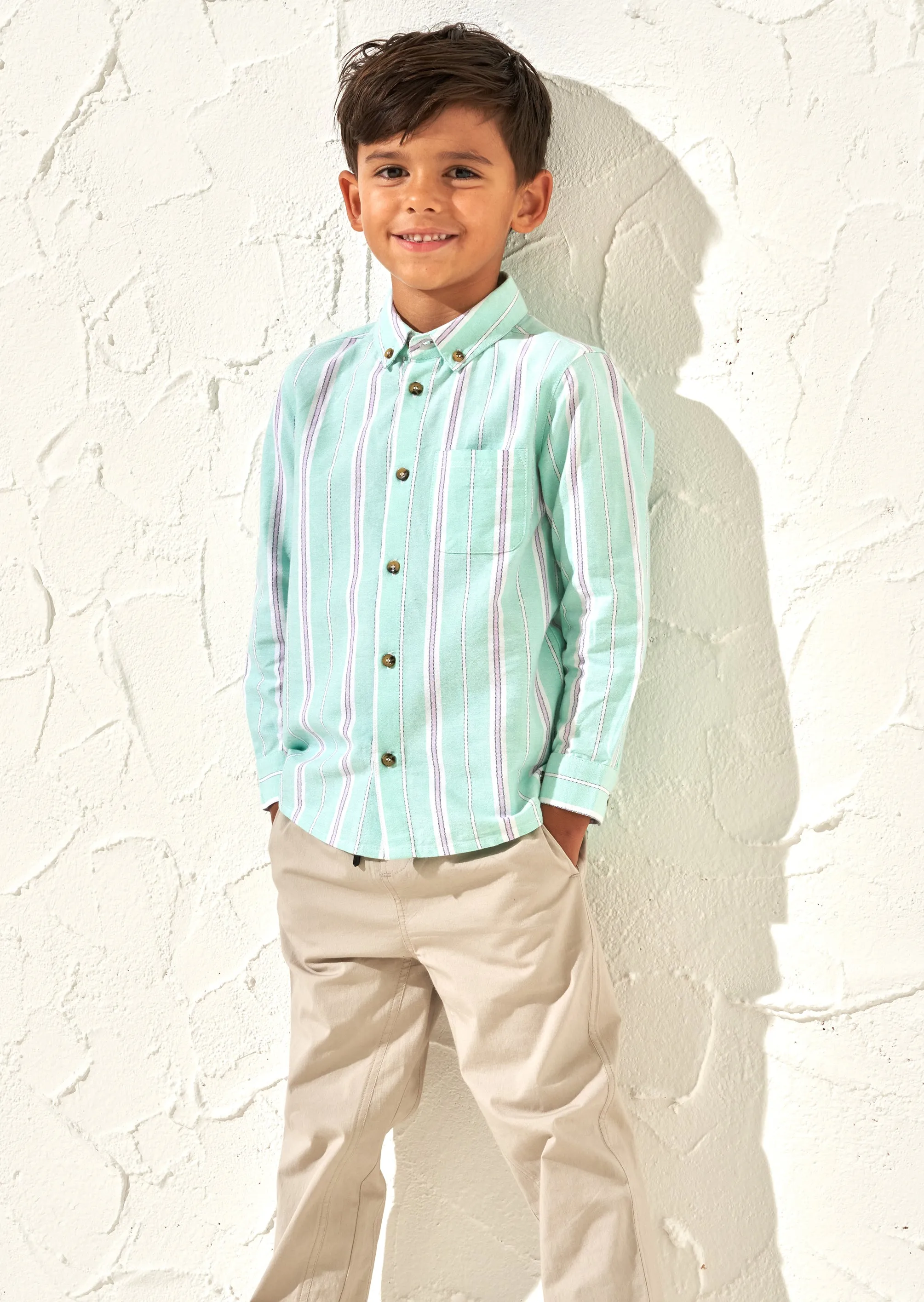 Berty Green Oxford Stripe Shirt