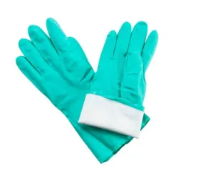 Best Clean Premium Nitrile Latex Free Dishwashing Gloves 15 Mils Thick - Perfect Thickness for Dexterity and Durability, Medium