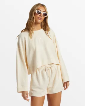 Billabong Cally Crew Sweatshirt-White Cap