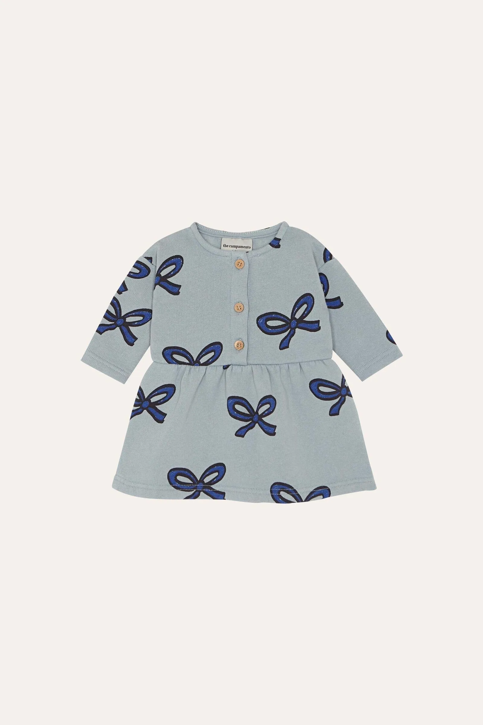 Blue Ribbons Baby Dress