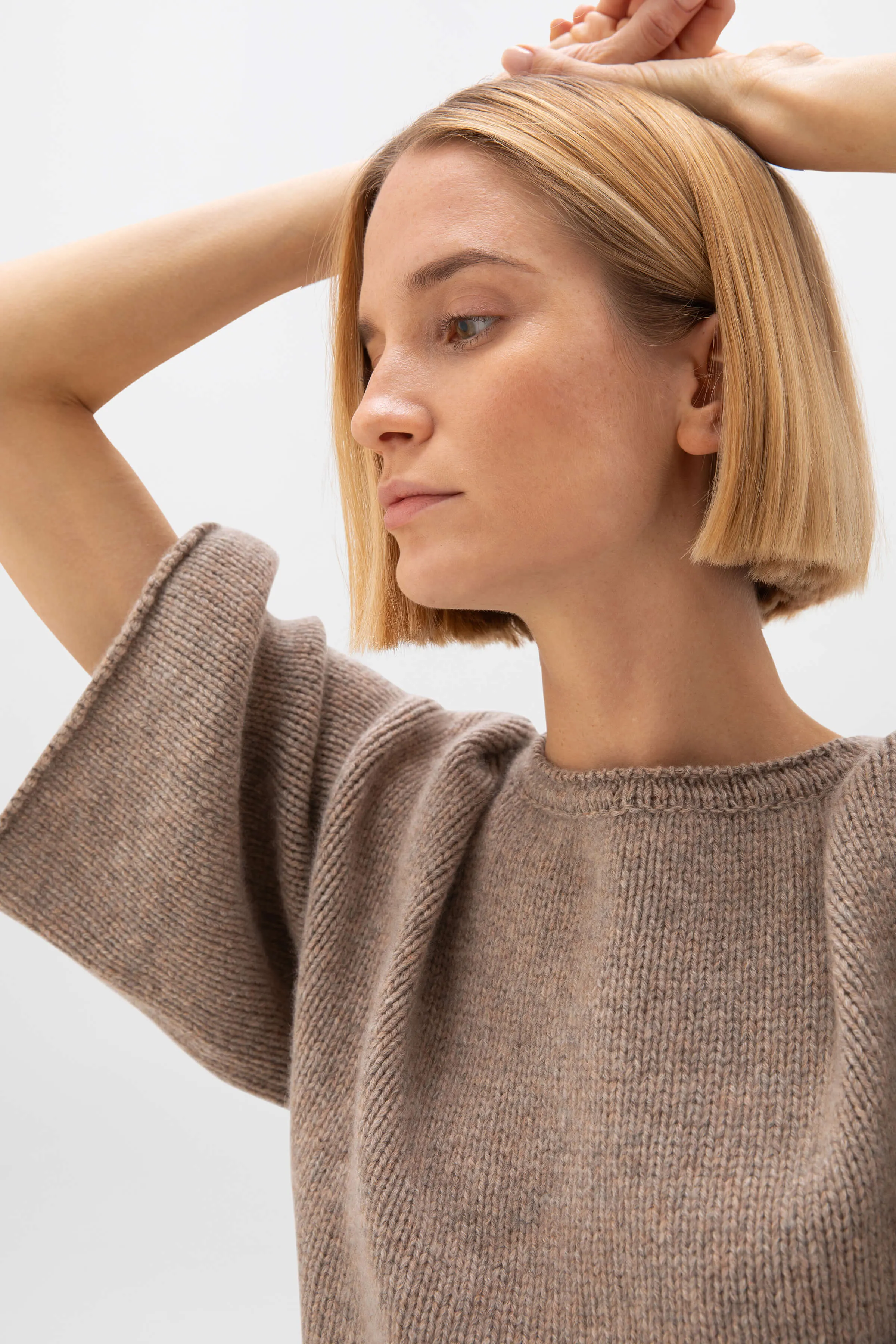 Boat Neck Cashmere Jumper