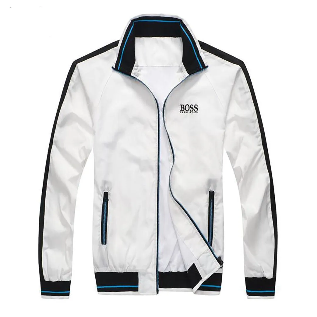 Boss Water-repellent jacket with logo statements