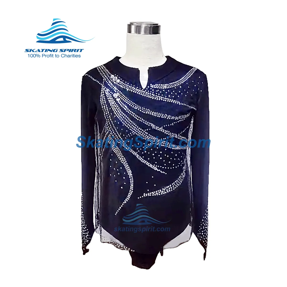 Boys/Men Figure Skating Clothes, Matching Pants Optional #M018
