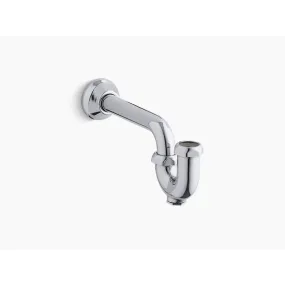 Brass P-Trap in Polished Chrome