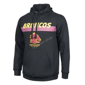 BRISBANE BRONCOS MENS NRL FLEECE HOODIE