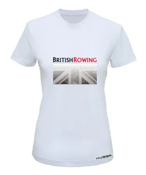 BRITISH ROWING PRINTED WOMENS PERFORMANCE T-SHIRT