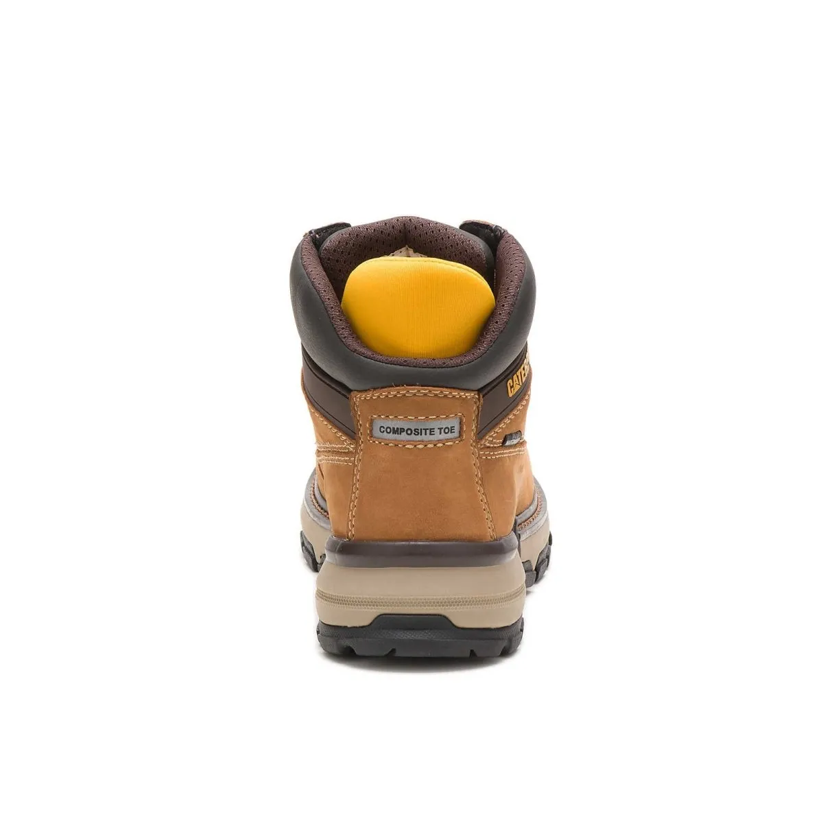 Caterpillar Excavator Superlite Waterproof Carbon Composite Toe Women's Work Boot (p91199) In Sudan Brown