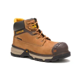 Caterpillar Excavator Superlite Waterproof Carbon Composite Toe Women's Work Boot (p91199) In Sudan Brown
