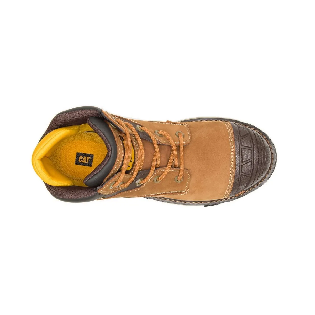 Caterpillar Excavator Superlite Waterproof Carbon Composite Toe Women's Work Boot (p91199) In Sudan Brown