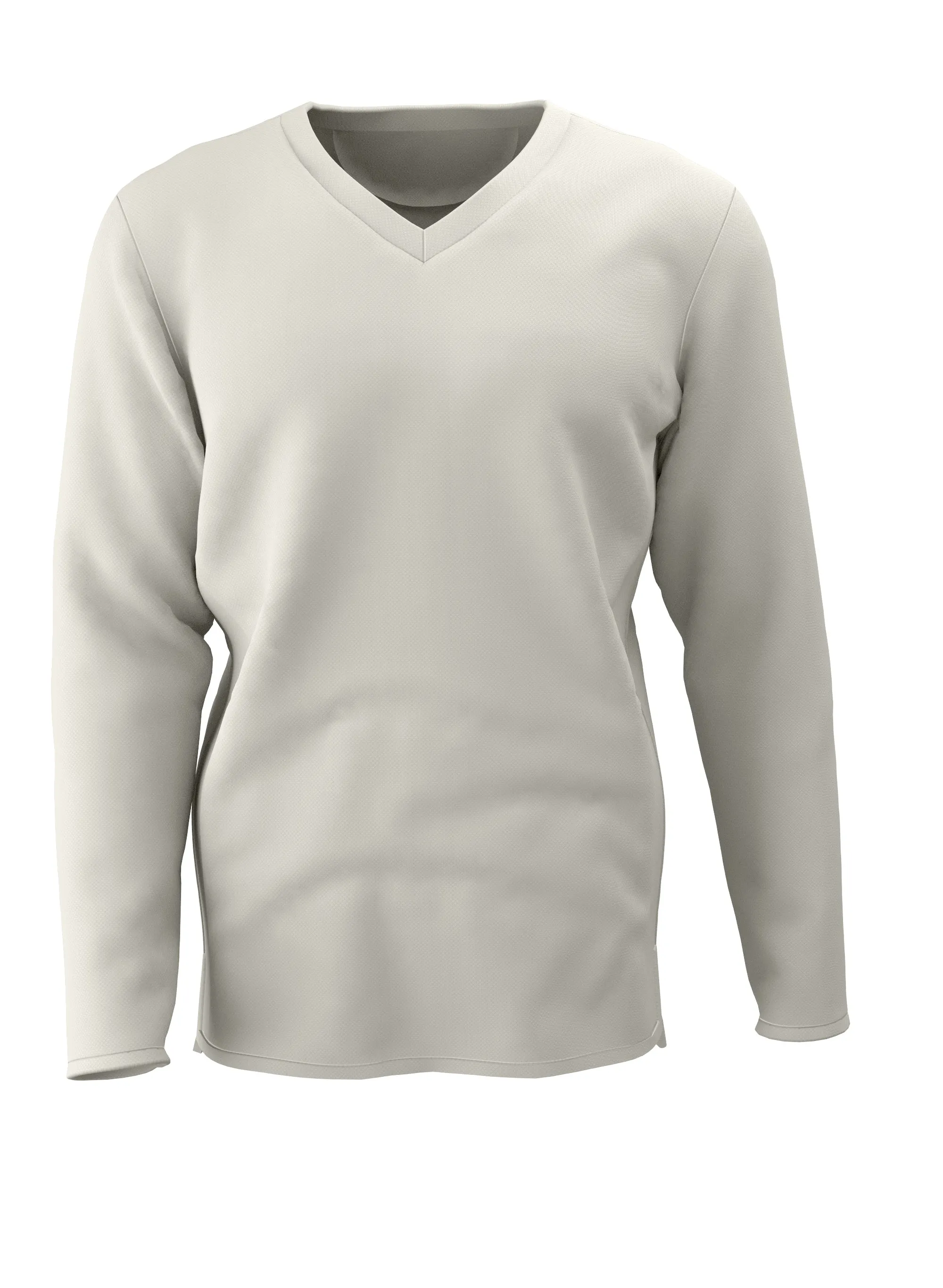 CHADWICK RADIAL CRICKET JUMPER IVORY - ADULTS