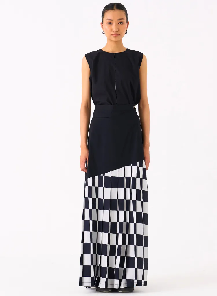 Checkered Skirt