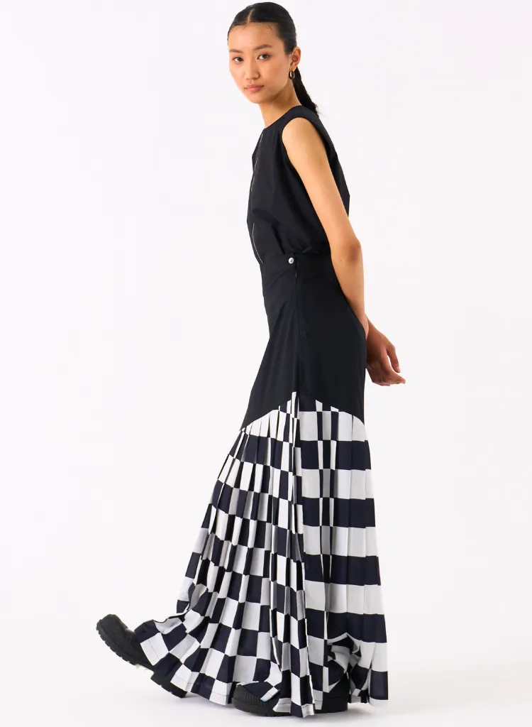 Checkered Skirt