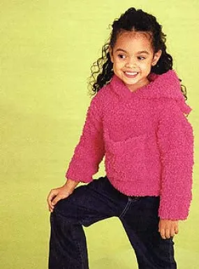 Child's Easy Hooded Pullover Pattern (Knit)