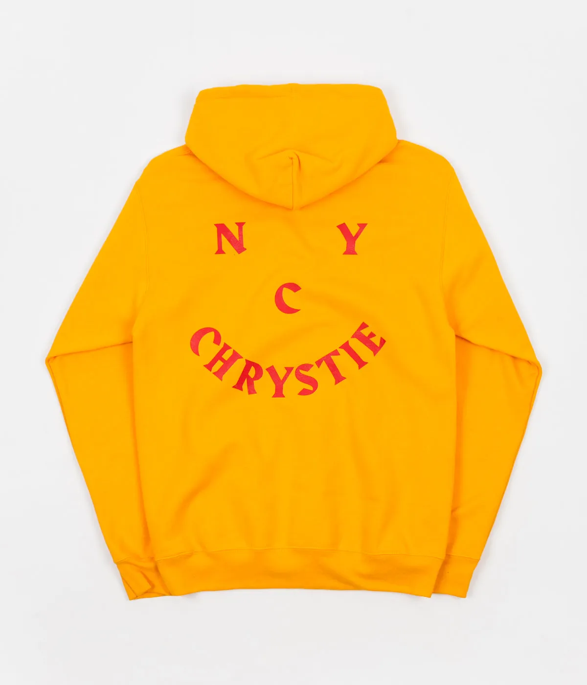 Chrystie NYC Smile Logo Hoodie - Gold
