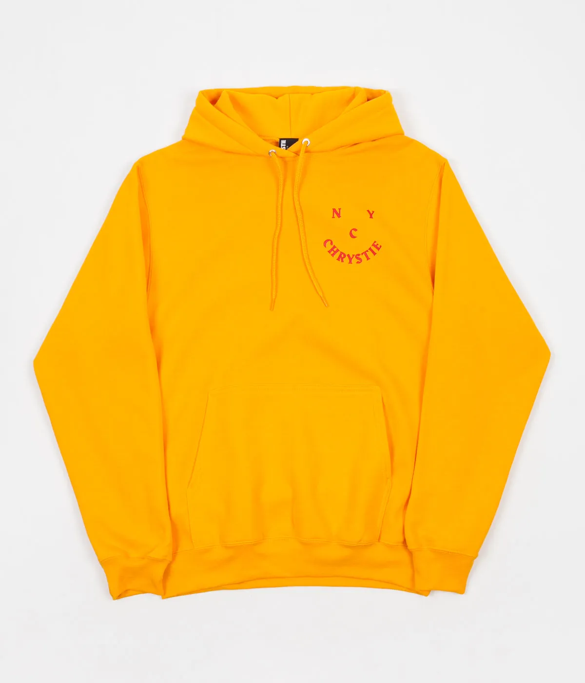 Chrystie NYC Smile Logo Hoodie - Gold