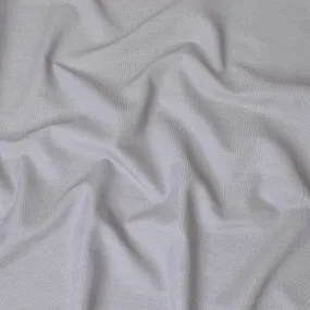 Cloud grey plain premium 100% Swiss cotton shirting fabric-D13085
