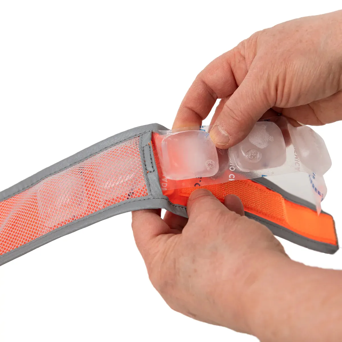 Cooler Dog Hi-Vis Cooling Dog Collar - Orange