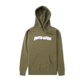Cut Out Logo Pullover, Army