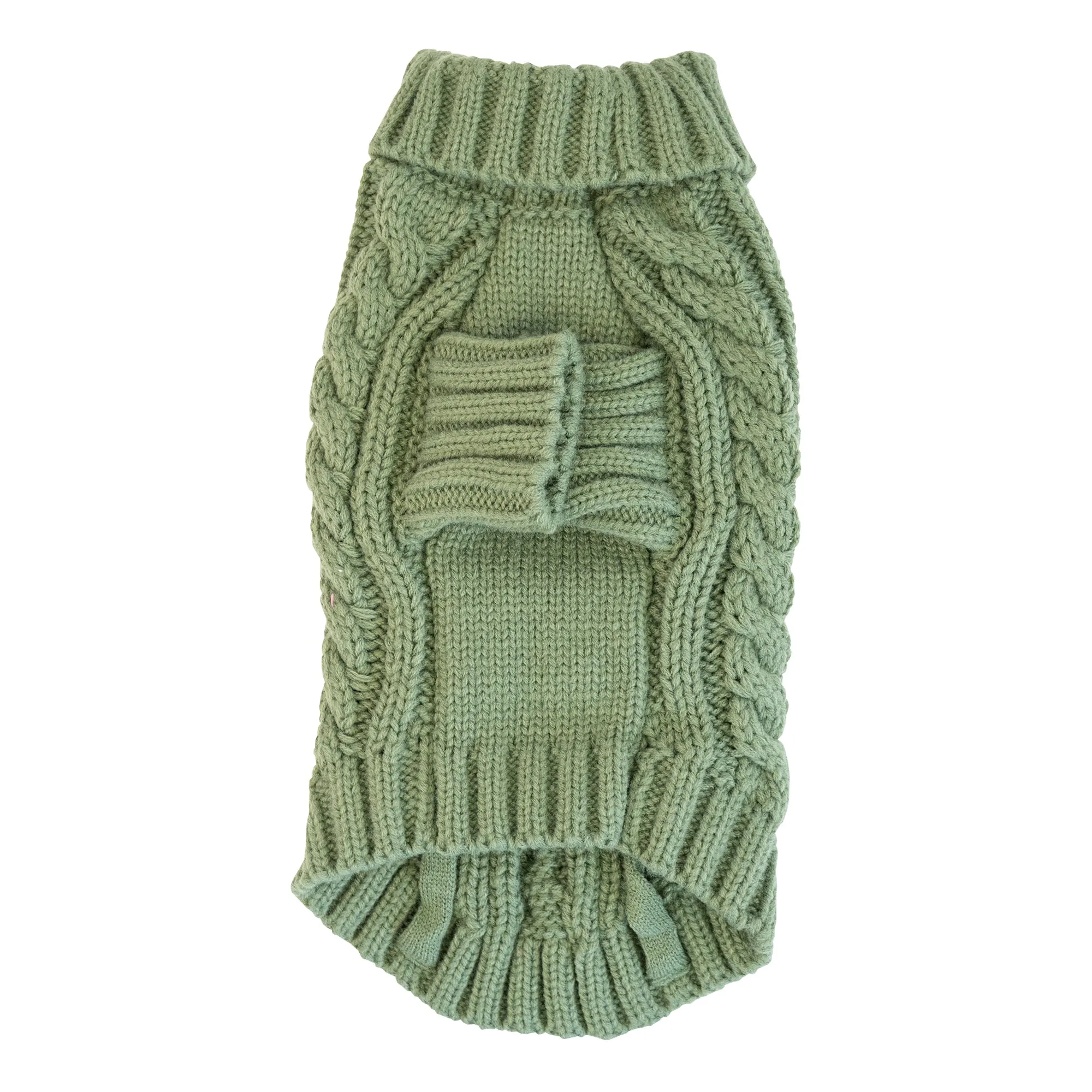Dan & Sam - Knitted Sweater (Olive Green) - 35cm