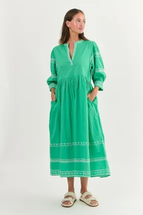 DE08 Dress in Seagrass