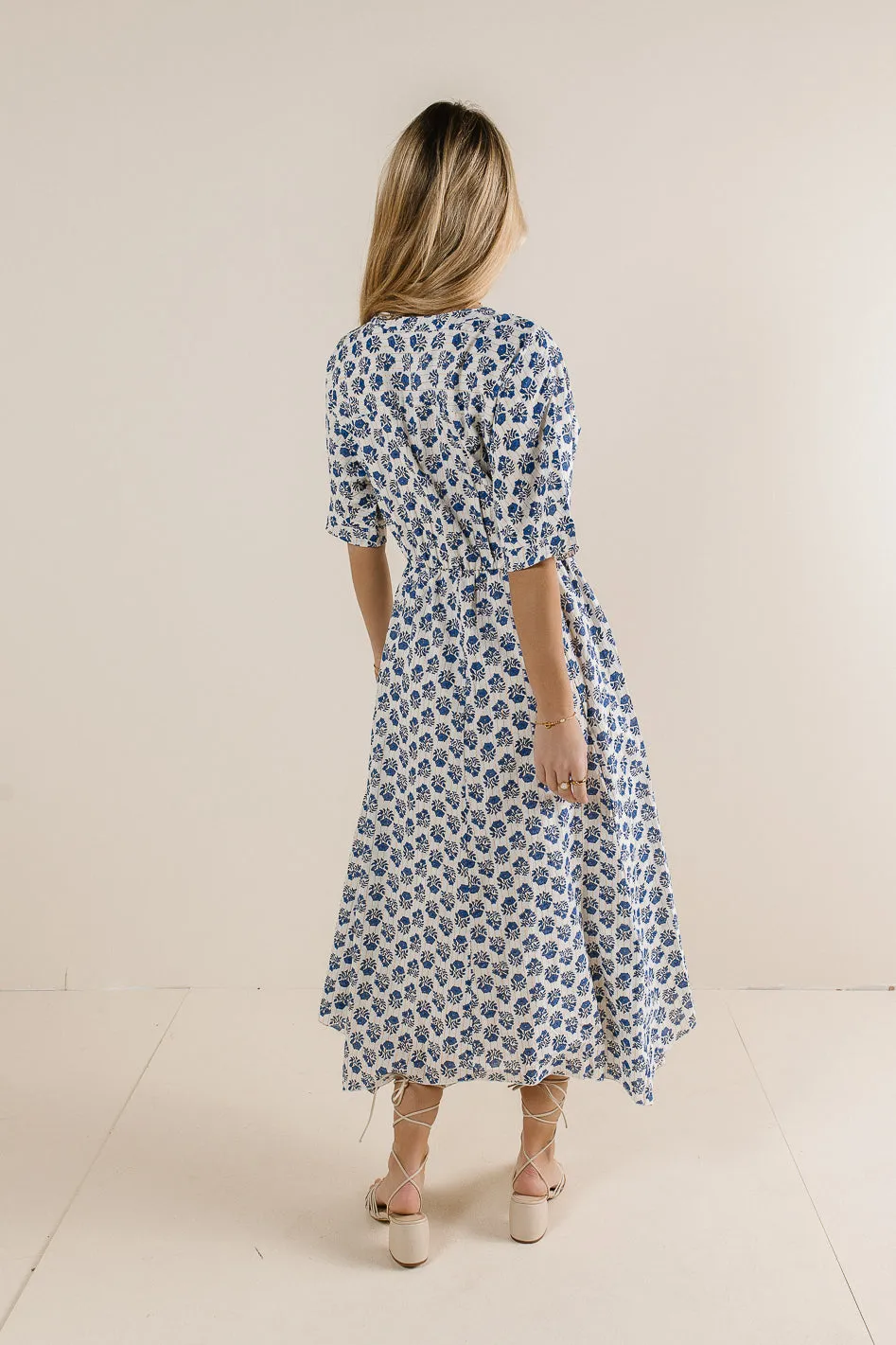 Delia V-Neck Floral Dress - FINAL SALE