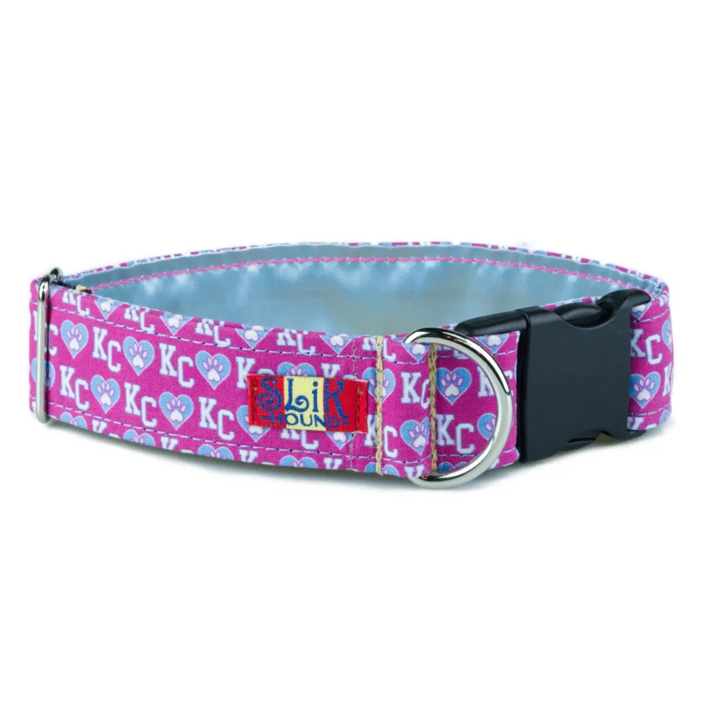 Dog Hearts KC Pink